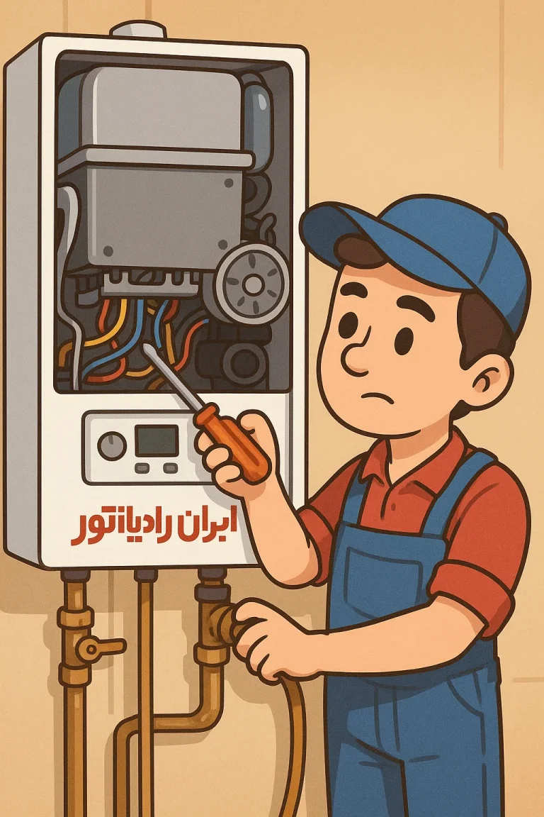 تعمیر پکیج ایران رادیاتور